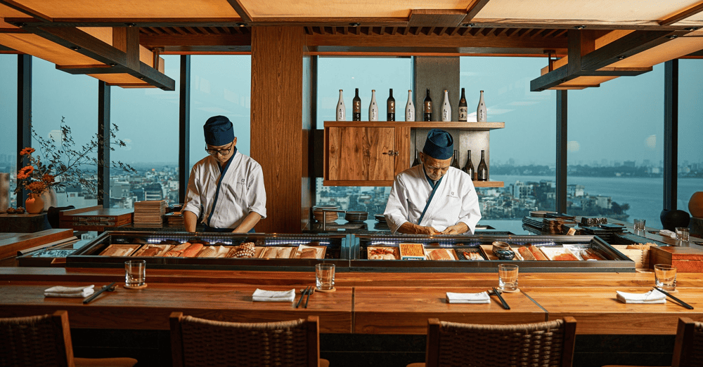 Ở Mizumi, sự tinh tế bắt đầu từ b&agrave;n tay người đầu bếp &ndash; nơi từng l&aacute;t c&aacute;, miếng thịt được xử l&yacute; với sự tỉ mỉ (Nguồn: Mizumi Westlake)